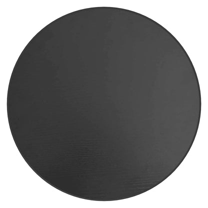 vidaXL Tea Table Black Ø35 cm MDF