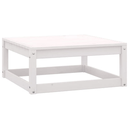 vidaXL Garden Lounge Set | White | Solid pinewood | Medium | Modular