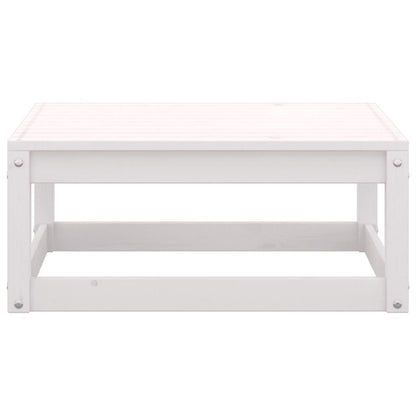 vidaXL Garden Lounge Set | White | Solid pinewood | Medium | Modular