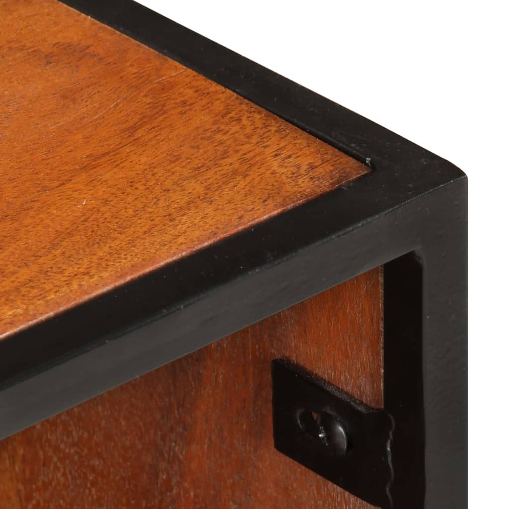 vidaXL Bed Cabinet 40x30x50 cm Solid Acacia Wood