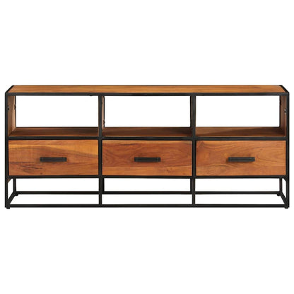 327450 vidaXL TV Cabinet 110x30x45 cm Solid Acacia Wood