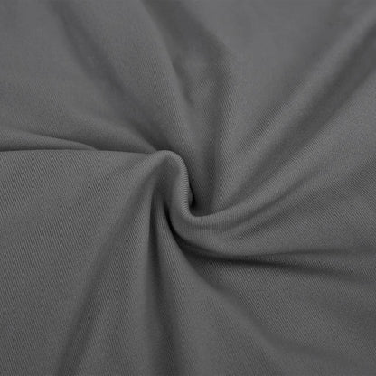 vidaXL 2-Seater Stretch Couch Slipcover Anthracite Polyester Jersey
