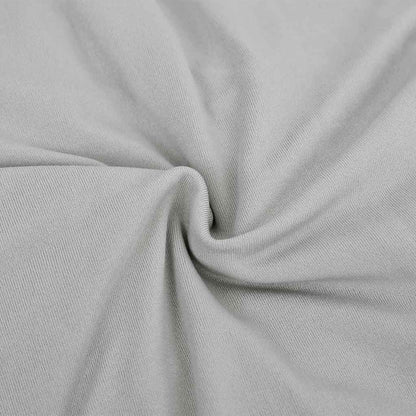 332941 vidaXL 2-Seater Stretch Couch Slipcover Grey Polyester Jersey