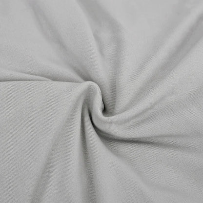 vidaXL 3-Seater Stretch Couch Slipcover Grey Polyester Jersey