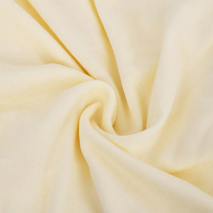 vidaXL 2-Seater Stretch Couch Slipcover Cream Polyester Jersey