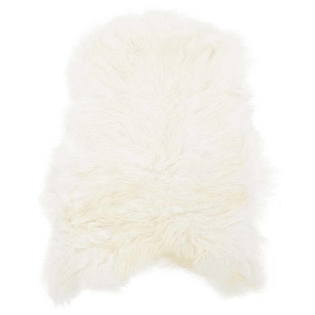 vidaXL Icelandic Sheepskin Chair Cover Cream 70x110 cm