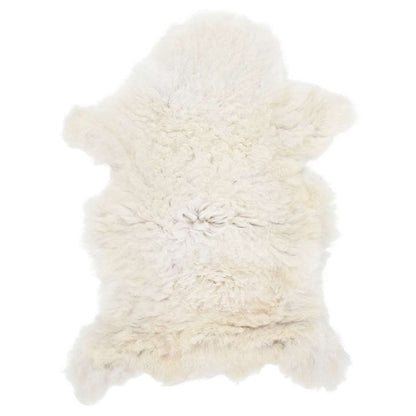 vidaXL Sheep Leather Cream (60-70)x(90-100) cm