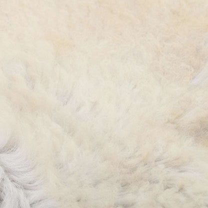 335862 vidaXL Sheep Leather Cream (60-70)x(90-100) cm
