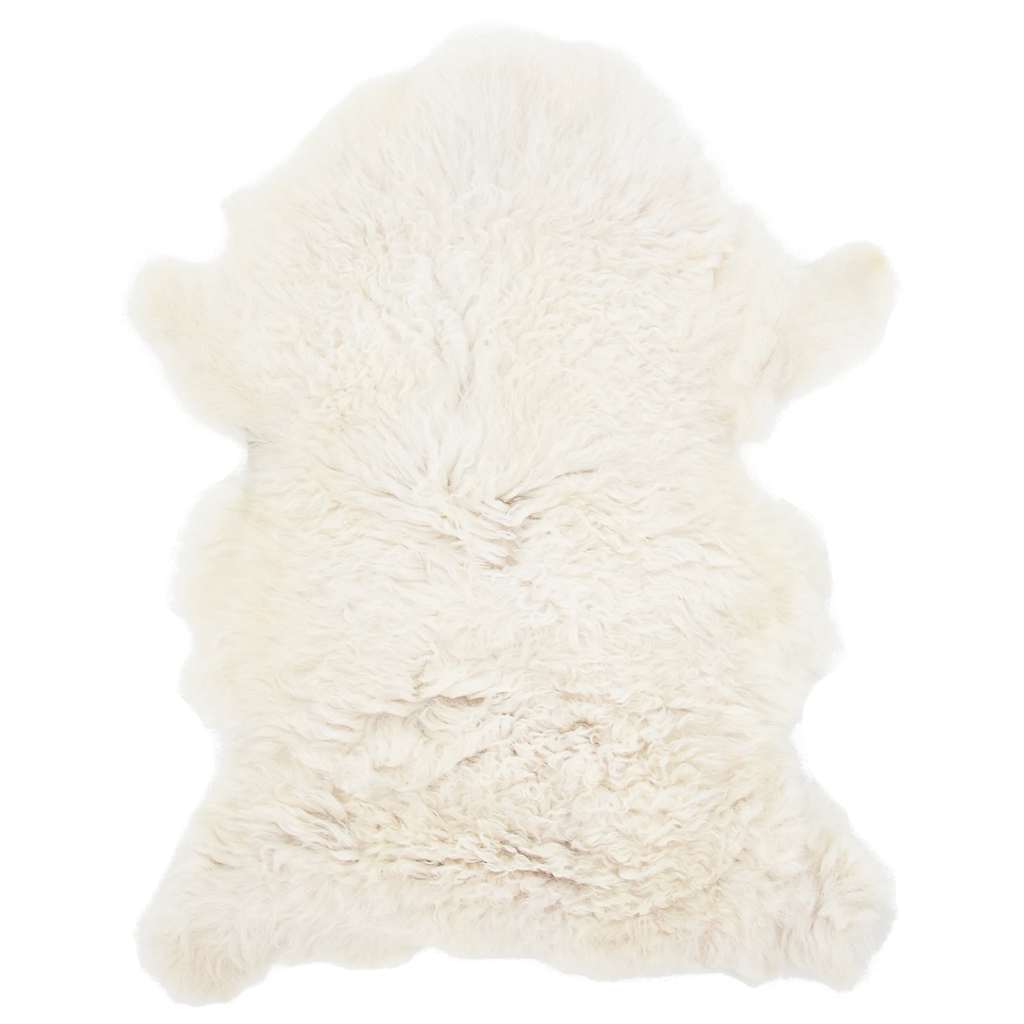 vidaXL Sheep Leather Cream (60-70)x(90-100) cm