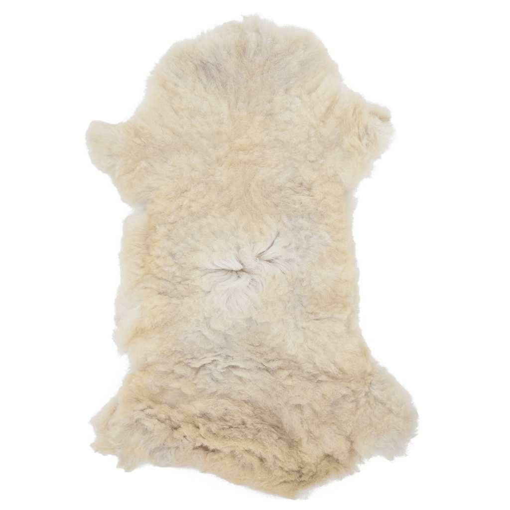 vidaXL Sheep Leather Cream (60-70)x(90-100) cm