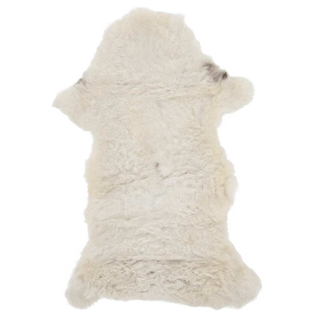 vidaXL Sheep Leather Cream (60-70)x(90-100) cm