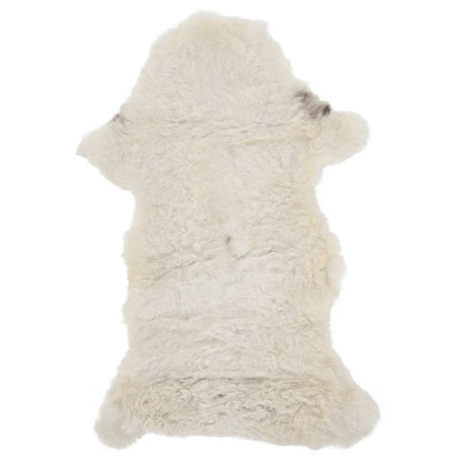 vidaXL Sheep Leather Cream (60-70)x(90-100) cm