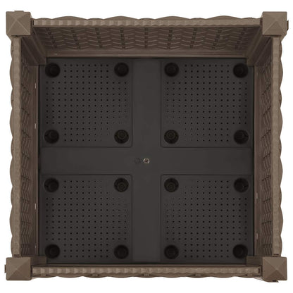 vidaXL Raised Bed 40x40x23 cm Polypropylene