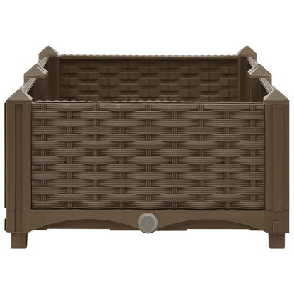 vidaXL Raised Bed 80x40x23 cm Polypropylene