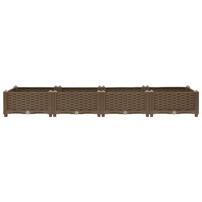 vidaXL Raised Bed 160x40x23 cm Polypropylene