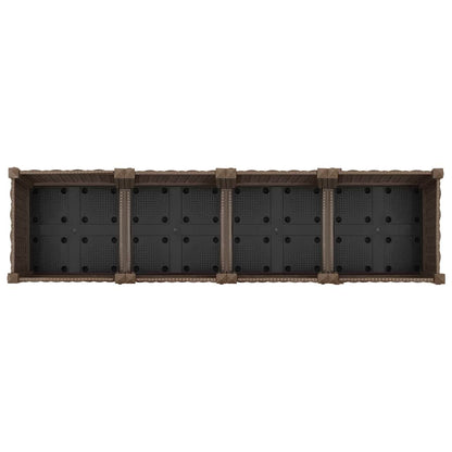 vidaXL Raised Bed 160x40x23 cm Polypropylene