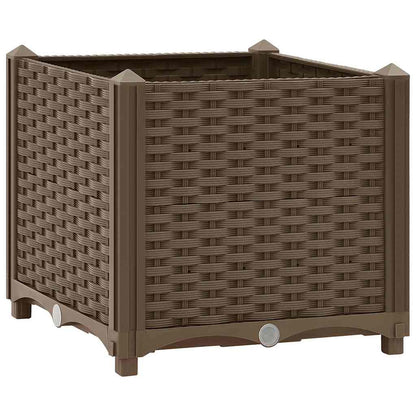 vidaXL Raised Bed 40x40x38 cm Polypropylene