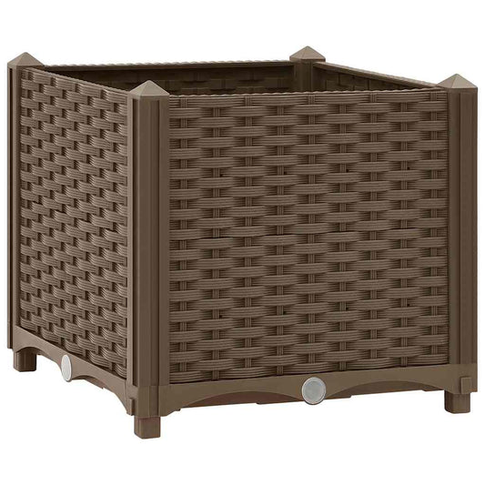 vidaXL Raised Bed 40x40x38 cm Polypropylene