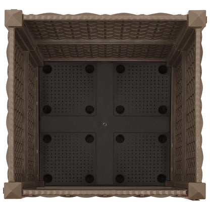 vidaXL Raised Bed 40x40x38 cm Polypropylene