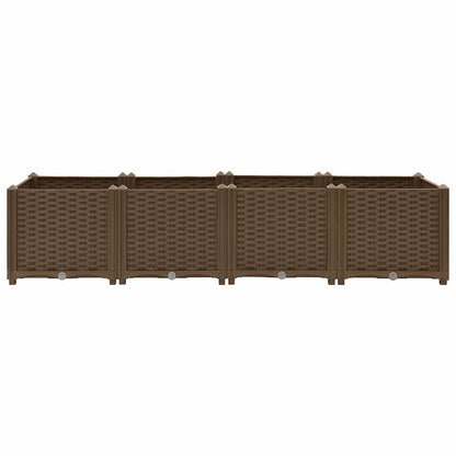 vidaXL Raised Bed 160x40x38 cm Polypropylene