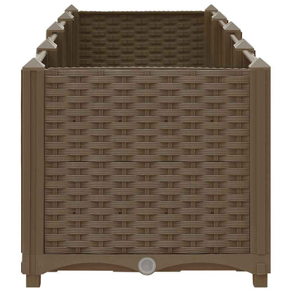 vidaXL Raised Bed 160x40x38 cm Polypropylene