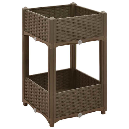 vidaXL Raised Bed 40x40x71 cm Polypropylene