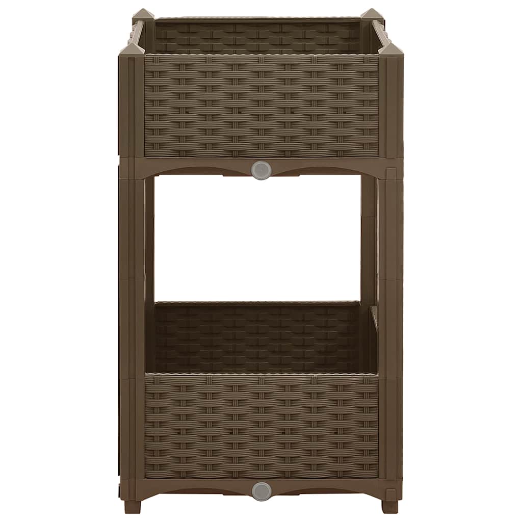 vidaXL Raised Bed 40x40x71 cm Polypropylene