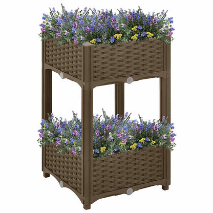 vidaXL Raised Bed 40x40x71 cm Polypropylene