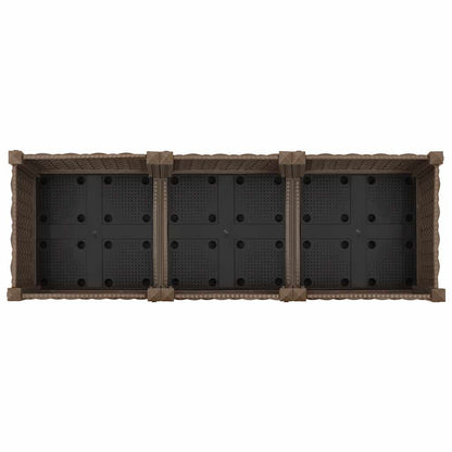 vidaXL Raised Bed 120x40x71 cm Polypropylene