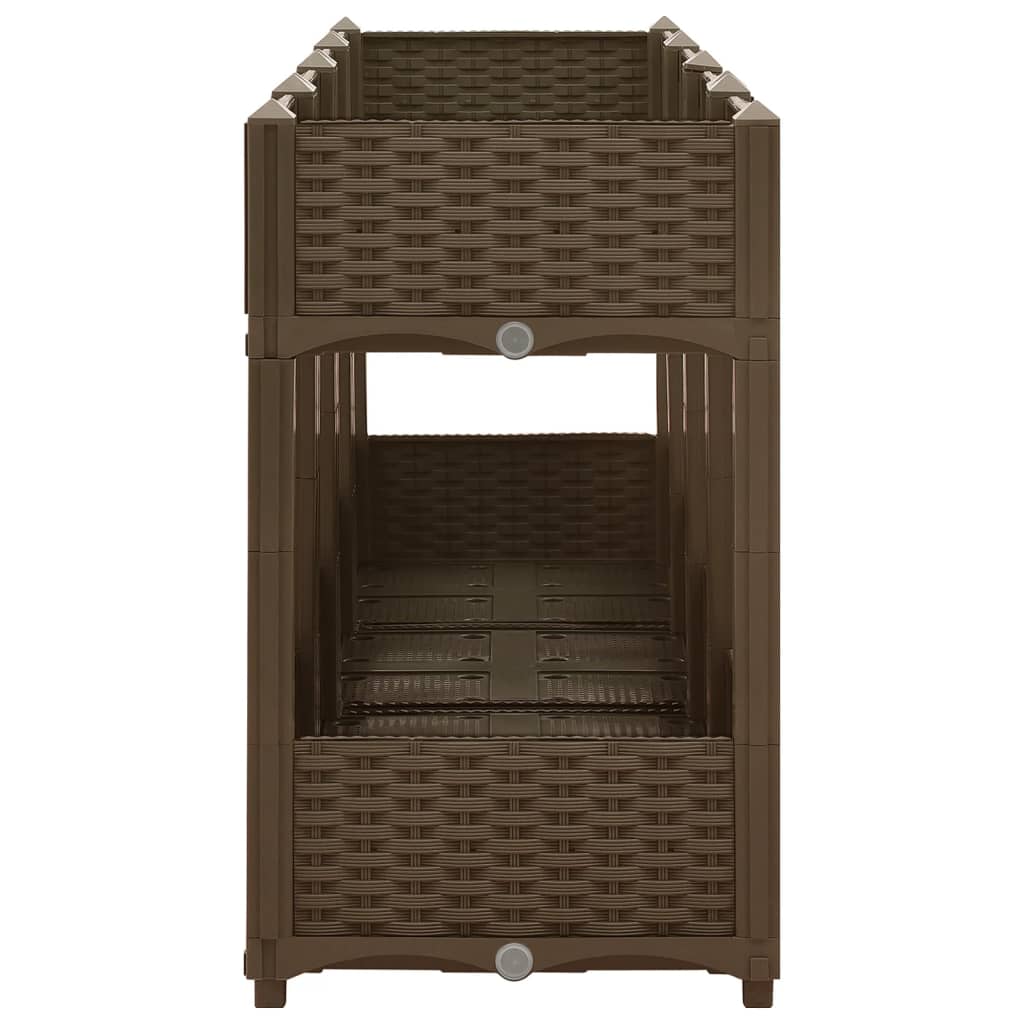 vidaXL Raised Bed 160x40x71 cm Polypropylene