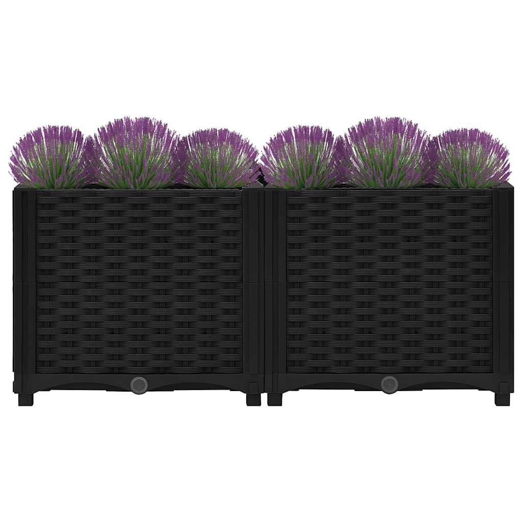 vidaXL Raised Bed 80x40x38 cm Polypropylene