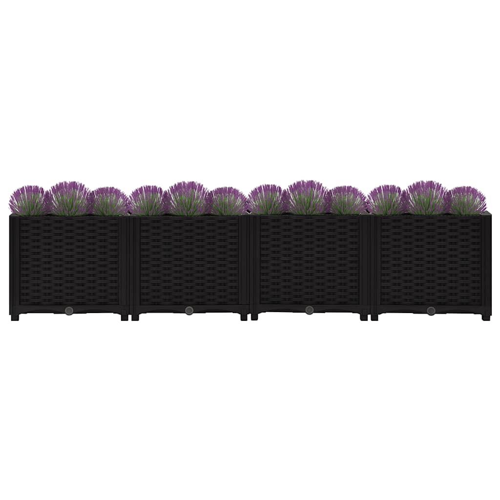 vidaXL Raised Bed 160x40x38 cm Polypropylene