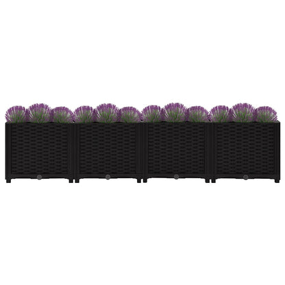 vidaXL Raised Bed 160x40x38 cm Polypropylene