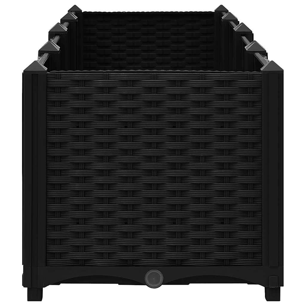 vidaXL Raised Bed 160x40x38 cm Polypropylene