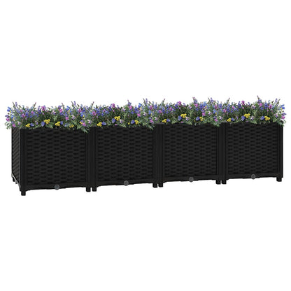 vidaXL Raised Bed 160x40x38 cm Polypropylene