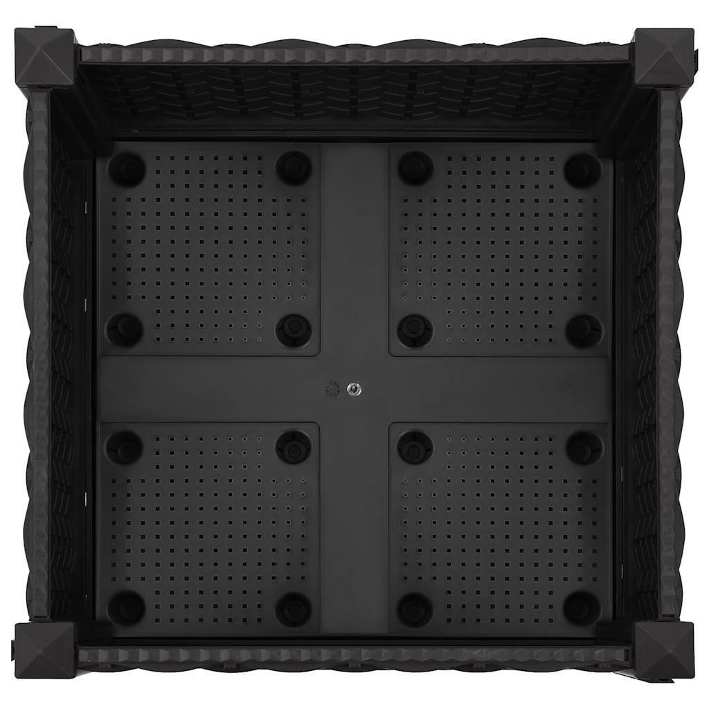 vidaXL Raised Bed 40x40x71 cm Polypropylene