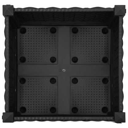 vidaXL Raised Bed 40x40x71 cm Polypropylene