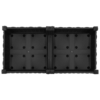 vidaXL Raised Bed 80x40x71 cm Polypropylene