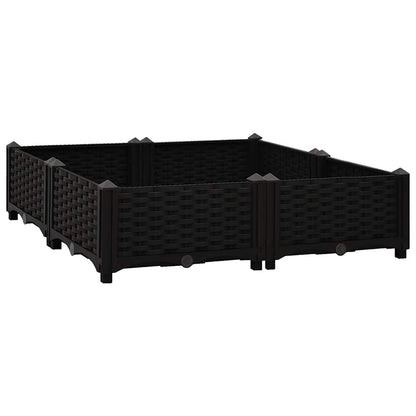 vidaXL Raised Bed 80x80x23 cm Polypropylene