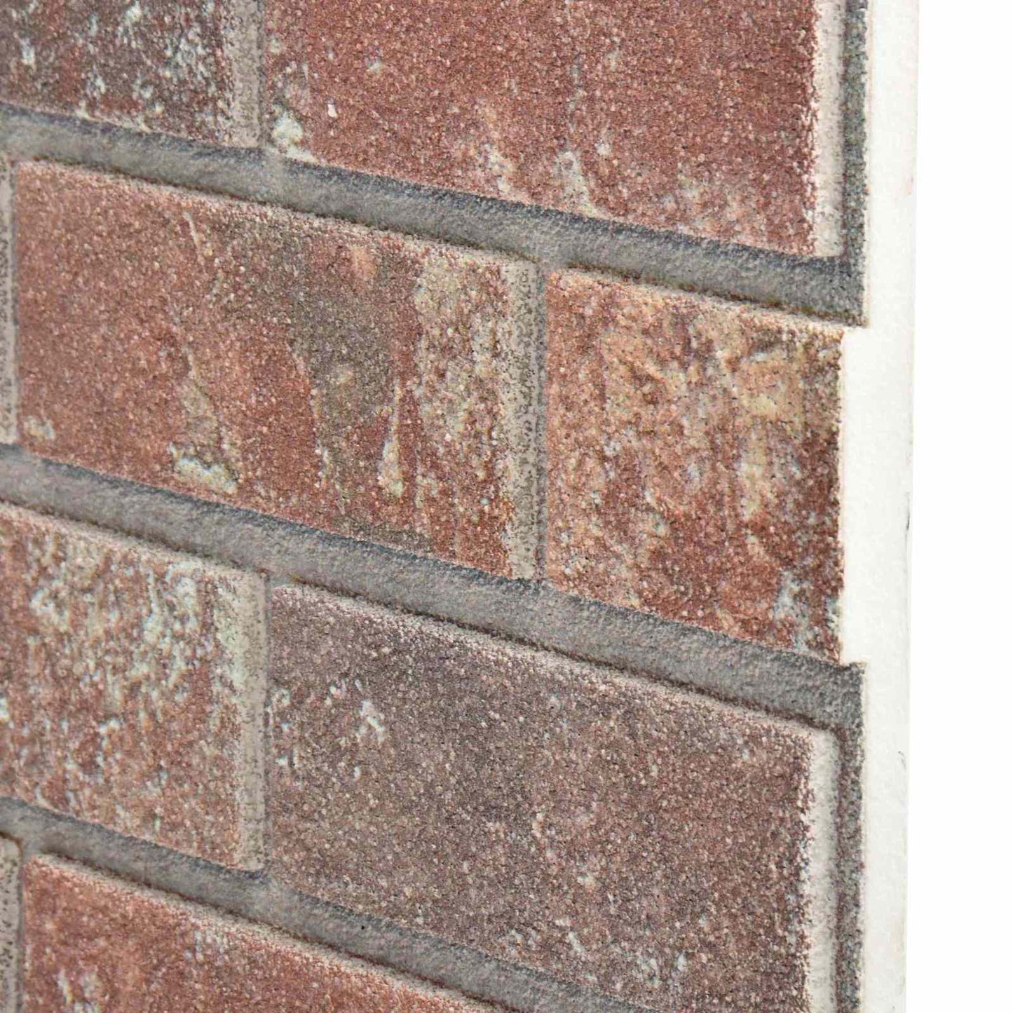 vidaXL Wall Panels 10 pcs Dark Brown and Grey 100 x 50 cm EPS Foam