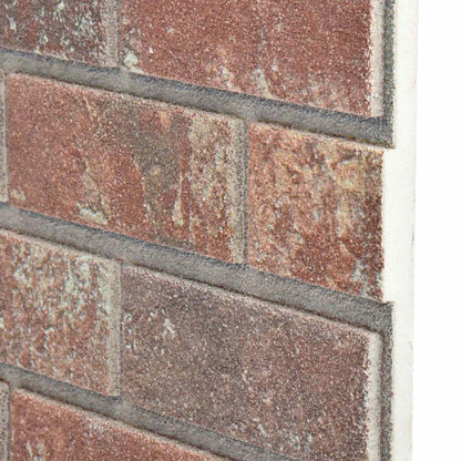 vidaXL Wall Panels 10 pcs Dark Brown and Grey 100 x 50 cm EPS Foam