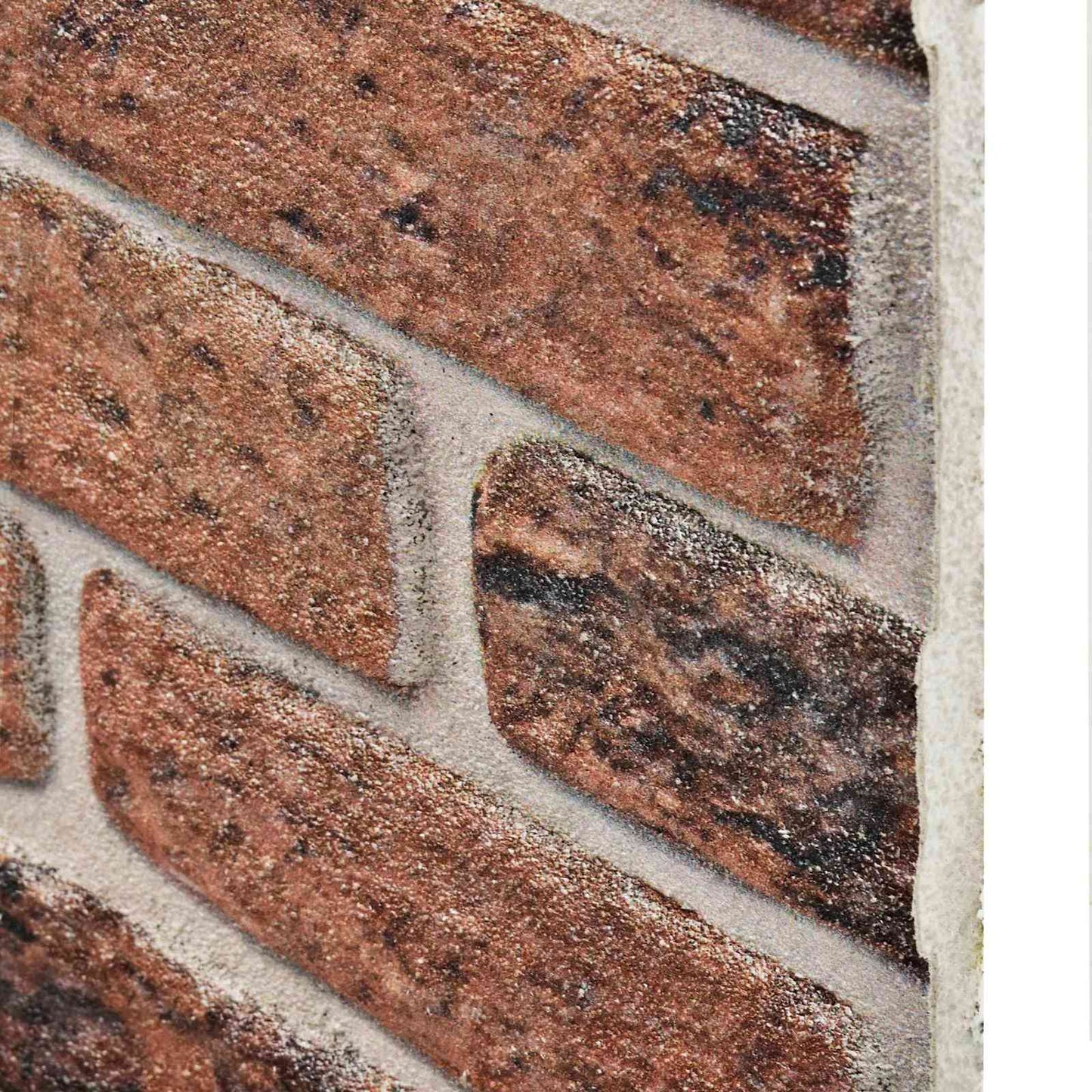 vidaXL Wall Panels 10 pcs Brown Brick 100 x 50 cm EPS Foam