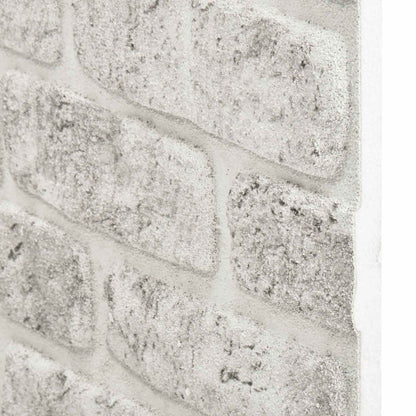 vidaXL Wall Panels 10 pcs Light Grey 100 x 50 cm EPS Foam