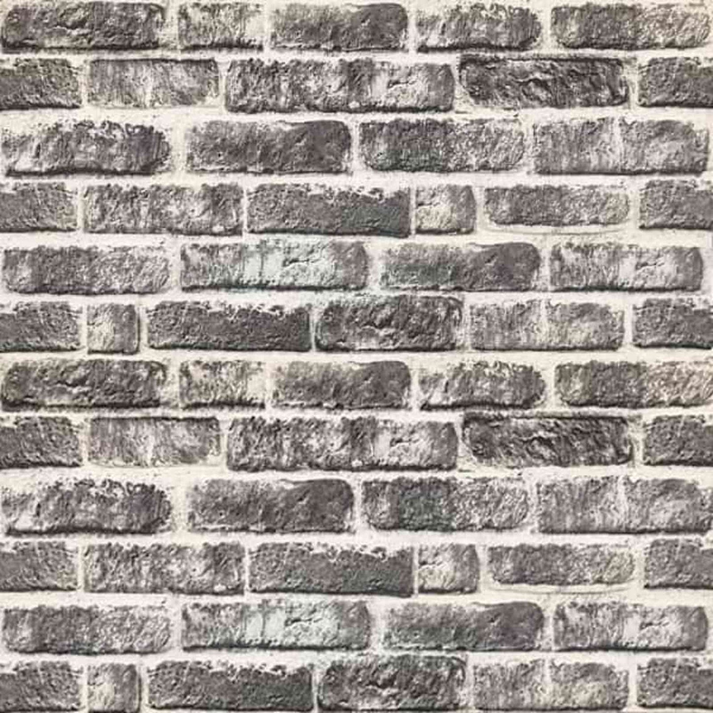vidaXL Wall Panels 10 pcs Dark Grey and White 100 x 50 cm EPS Foam
