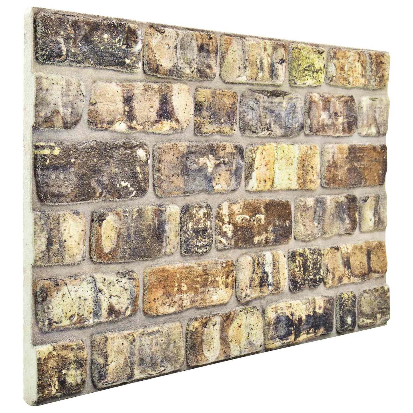 vidaXL Wall Panels 10 pcs Multicolour 100 x 50 cm EPS Foam