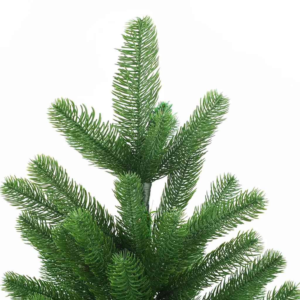 vidaXL Artificial Pre-lit Christmas Tree with Ball Set 180 cm Green