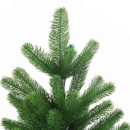 vidaXL Artificial Pre-lit Christmas Tree with Ball Set 180 cm Green