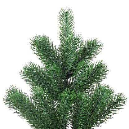 vidaXL Nordmann Fir Artificial Christmas Tree LED&Ball Set Green 210cm