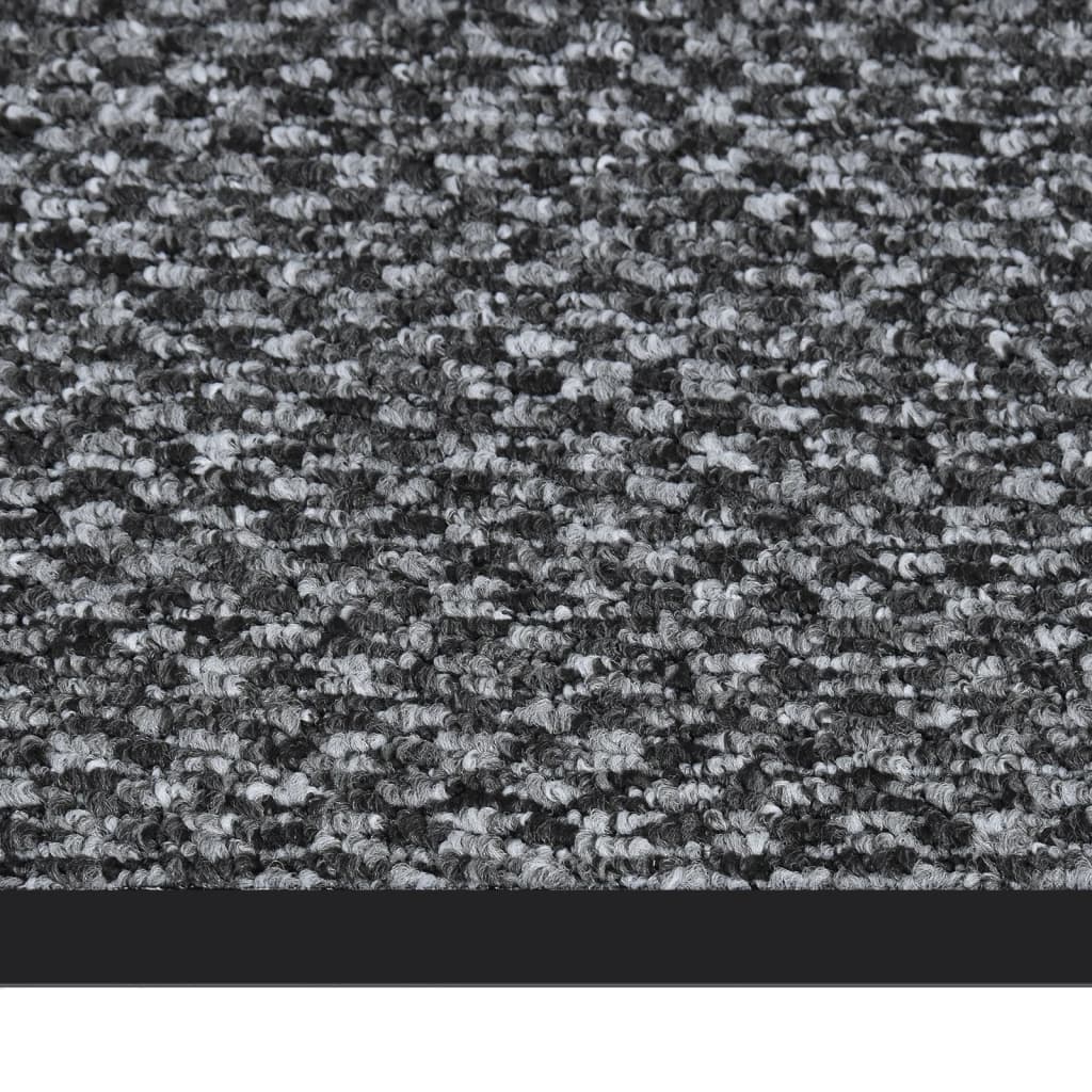 vidaXL Doormat  Grey 60x80 cm