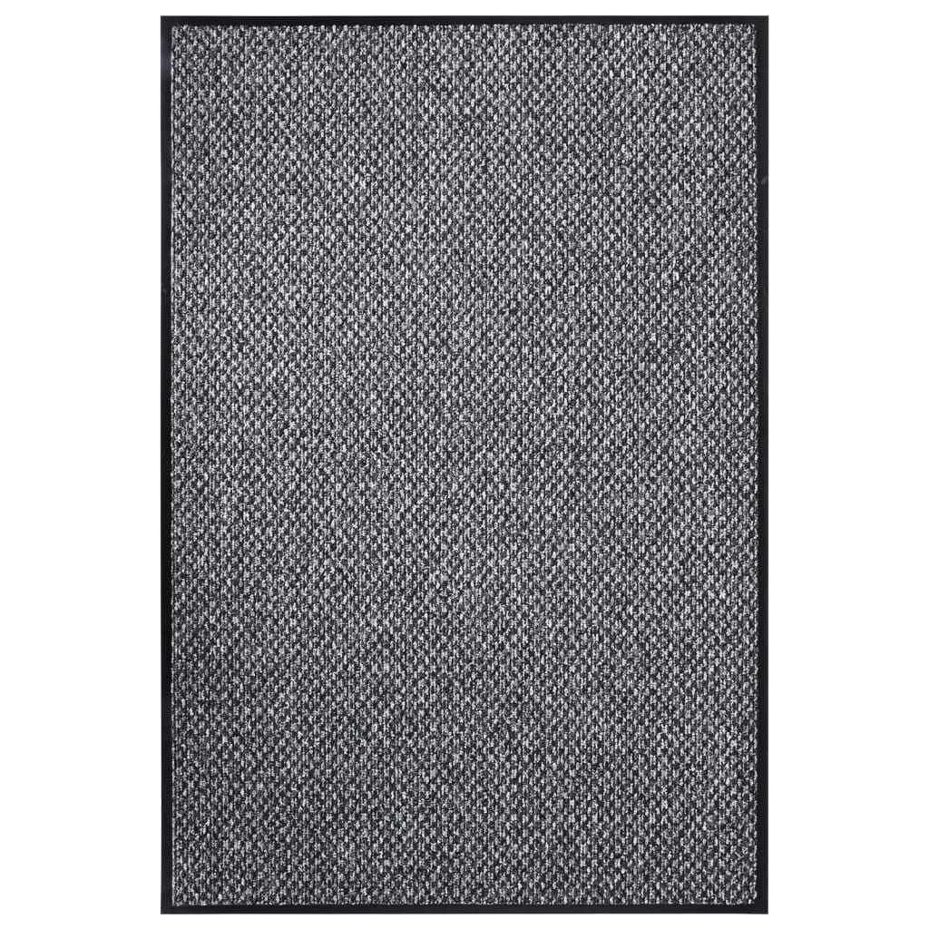 vidaXL Doormat  Grey 80x120 cm